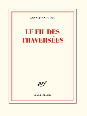 cover image of Le fil des traversées